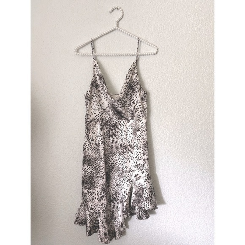 Saints + Secrets Leopard Print Mini Dress‎